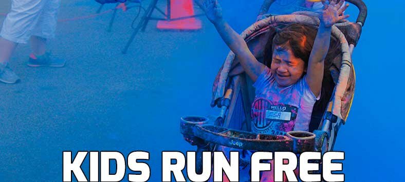 Family Fun Color Run Color Fun Fest 5K | Epic Day and Night Color Run